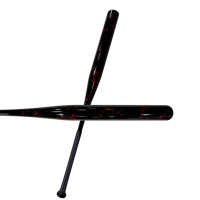 HYPE FIRE Batte de baseball en fibre de carbone composite à motif flamme brillant -3 BBCOR, design flamme de luxe, fabricant OEM