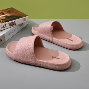 Qinuo Women's Summer <b>Slides</b> Thick Sole Non Slip EVA <b>Indoor</b> Outdoor Pink 36-41 - Product Image 1