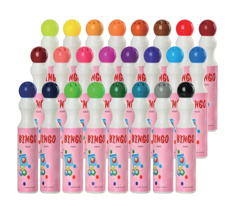 40 Ml Wasbare Dot Dabber Bingo Marker Voor Bingo Game