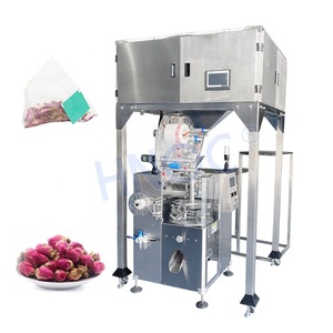 HNOC Machine d'emballage de sachets de thé et de café en maille de nylon triangulaire avec filtre vertical avec ficelle - Product Image 1