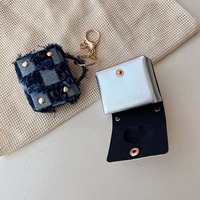 Nouvelle Housse de Protection en Polyester 2026 pour Étui AirPods avec Porte-clés, Personnalisable, Écologique, Anti-chute, et Porte-monnaie