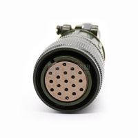 Connecteur circulaire MS5015 2 3 4 6 8 12 14 16 19 broches MS3106A Prise mâle femelle droite Montage sur câble Contacts à souder