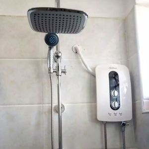Mini calentador de agua eléctrico sin tanque con pantalla Digital LED, bomba integrada instantánea para ducha, baño para el hogar, Hotel, RV, al aire libre - Product Image 1