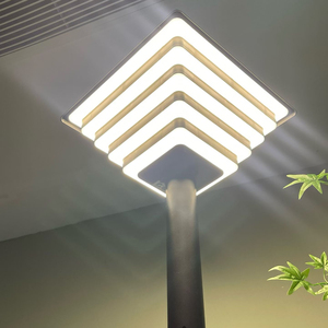 ไฟสนาม LED อลูมิเนียมกันน้ำ IP65 สำหรับสวนและทางเดินภายนอกอาคาร ดีไซน์ทันสมัยเรียบง่าย ให้แสงสว่างสูง - Product Image 1