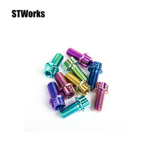 Tùy chỉnh titan đầu Thùy ốc vít/ốc vít/bu lông/Bu lông đầu lục giác với mặt bích lớn - Product Image 6