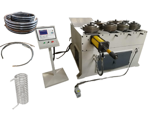 Tube Spira/Coilingl formant l'équipement Angle et vitesse de flexion réglables pour tuyau d'échange de chaleur, conduit d'air, support de serre - Product Image 2