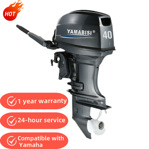 Factory Wholesale Water Cooled 2 Stroke 40 <b>Motor</b> Boat Engine <b>Motor</b> <b>40hp</b> Start With Controls - Product Image 3