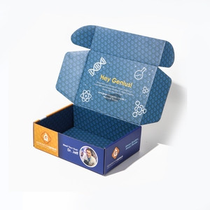 Hộp Các Tông Gợn Sóng Có Logo Tùy Chỉnh Nhiều Màu Dùng Cho Trang Phục Váy Quần Áo Hộp Bưu Phẩm Bền - Product Image 6