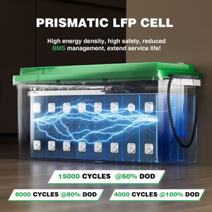 Wholesale 12.8V 25.6V 50Ah 100Ah 200Ah Batteries for Solar <b>Energy</b> <b>Storage</b> <b>System</b> Lithium Ion Battery - Product Image 3