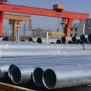 Nhà máy ống thép liền mạch nhúng nóng mạ kẽm ống thép tròn/gi Ống Pre mạ kẽm ống thép mạ kẽm Ống - Product Image 6