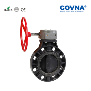 Válvula de Mariposa Tipo Wafer de Plástico CPVC PVC de 6 Pulgadas COVNA con Reducción de Tarifa, Anticorrosión para Agua de Mar, Tipo Brida - Product Image 5