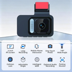 Cámara para Auto con Visión Nocturna 140 °   Grabación en bucle y modo de estacionamiento compatibles con el monitor del teléfono móvil Android - Product Image 2