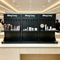 Présentoir de Comptoir en Métal Perforé Simple ou Double Face Personnalisable Mingtang pour Bijoux et Porte-clés