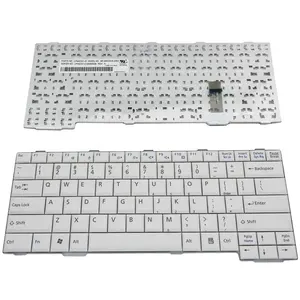Blanc clavier d'ordinateur portable pour FUJITSU SIEMENS S762 S781 S751 T901 S792 AH701Lifebook E751 E752 série