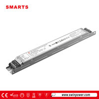 UL 120-277Vac Corriente Ip20 Conmutación Led Transformador 100W DALI-2 PUSH Fuente de alimentación LED regulable