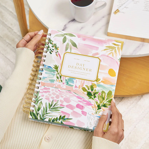 สมุดโน้ตแบบสันห่วง A5 ลายดอกไม้เล็กๆ ดีไซน์สวยงามสไตล์อินสตาแกรม เป็นมิตรกับสิ่งแวดล้อม เหมาะสำหรับใช้ในสำนักงาน/โรงเรียน - Product Image 5