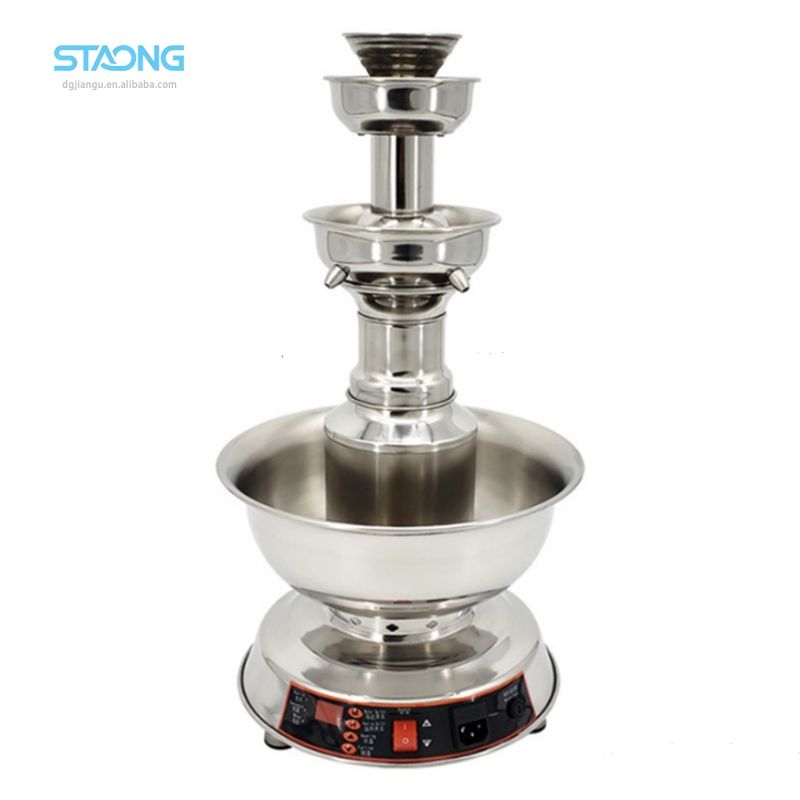 Waterfall Functions Beverage Juice Waterfall Fountain Machine with Motor and Heating ...