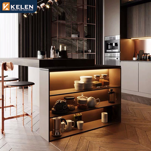 Kelen 2024 Mueble <span class=keywords><strong>de</strong></span> Cocina Cuisine Bois Cocinas Modernas Gabinetes <span class=keywords><strong>de</strong></span> Cocina con Herrajes Funcionales para Cocina - Product Image 3