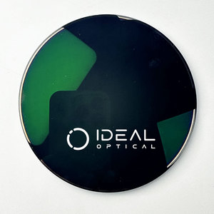 이상적인 광학 렌즈 블루 컷 포토그레이 광변색 렌즈 안경 렌즈 수지 그린 필름 광학 렌즈 - Product Image 2