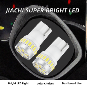 Ampoule LED T10 W5W 194 pour voiture, super lumineuse, 3014 24SMD, DC12-24V, pour tableau de bord, voyant d'avertissement - Product Image 2