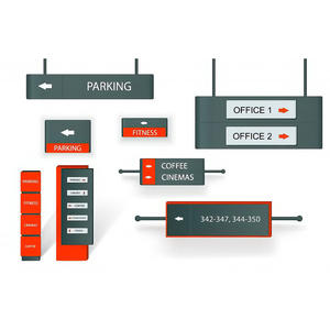 Señalización de búsqueda de caminos de aluminio Directorio exterior Señal de búsqueda de caminos - Product Image 5