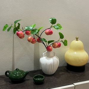 Rama de Fruta de la Fortuna Artificial de 70 cm, Flor de Seda para Decoración del Hogar - Product Image 2