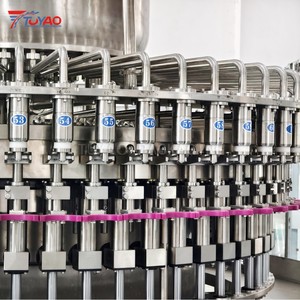 高速10000BPH果汁颗粒灌装机，适用于500ml 1L的水果饮料生产线 - Product Image 3
