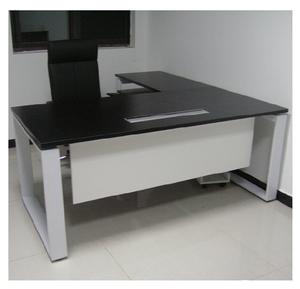 Greatway โต๊ะทำงานผู้จัดการโมเดิร์น,โต๊ะสำนักงานดีไซน์ใหม่พร้อมล้อสีขาวพื้นผิวโลหะบรรจุแบบแปลกใหม่สำหรับสำนักงาน - Product Image 3