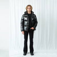 Veste d'hiver unisexe en PU, veste matelassée épaisse avec capuche amovible, tenue pour les amoureux, veste de couple