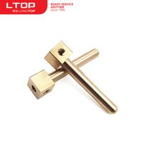 Pièces usinées CNC, composants en laiton et en aluminium, pièces de haute précision, services OEM personnalisés