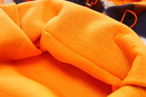 Chaquetas de Invierno a Rayas para Niños, sin Cierre, con Bolsillo Tipo Canguro, Moda China - Product Image 4