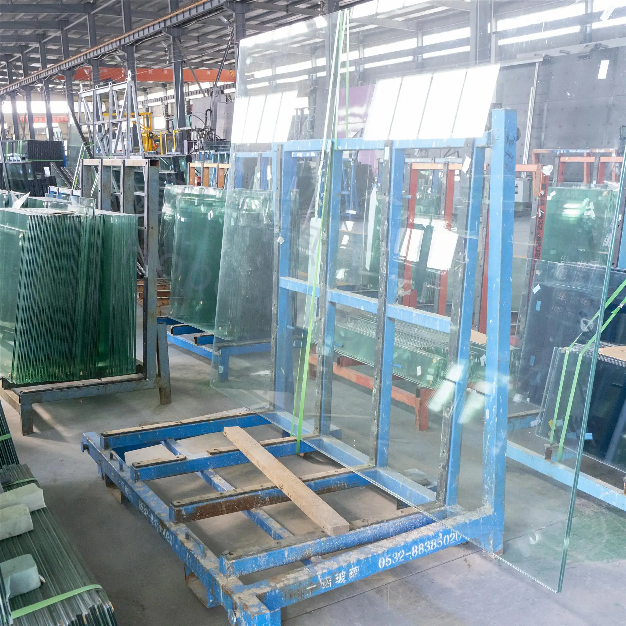 Glass Manufacturer Laminated Glass Semi Tempering Polyvinyl Butyral Film For Laminated Glass