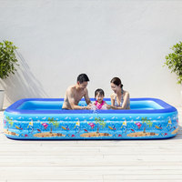 Grande piscine gonflable d'extérieur, nouveau design, pour jardin, fête aquatique estivale, grande piscine gonflable, piscine de natation de grande taille