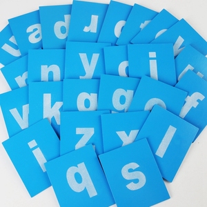 HOYE CRAFT กระดาษทรายมอนเตสซอรี่,ตัวอักษร<span class=keywords><strong>ภาษา</strong></span>กระดาษทรายบอร์ดตัวอักษรสำห<span class=keywords><strong>รับ</strong></span><span class=keywords><strong>เด็ก</strong></span>วัยหัดเดิน - Product Image 3