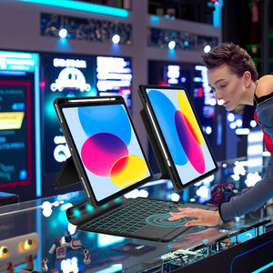 Prezzo all'ingrosso per <span class=keywords><strong>Lenovo</strong></span> <span class=keywords><strong>Tab</strong></span> <span class=keywords><strong>M10</strong></span> FHD Plus 10.3 custodia tastiera RGB avanzata interfaccia USB nuova tecnologia personalizzata - Product Image 1