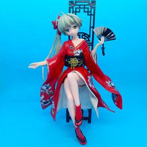 Figurine de dessin animé en PVC pour fille élégante, avec fan de <span class=keywords><strong>bande</strong></span> <span class=keywords><strong>dessinée</strong></span>, jouet à collectionner, cadeau décoratif, ornement - Product Image 4