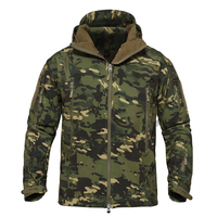 JY-009 unisexe en plein air Camouflage CP vert veste formation Camping Camouflage Softshell veste vêtements de travail Softshell veste costumes