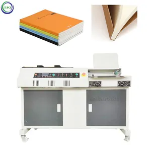 Automatic Edge Sealing And Gluing Machine Hot Glue Book Binder Binding Machine Glue Perfect Binding Machine