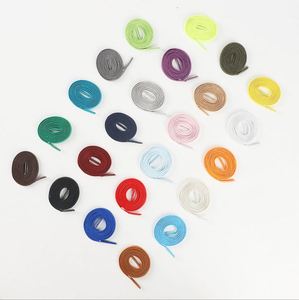 Lacets plats élastiques en polyester HF avec boucle pour baskets, chaussures en toile et chaussures de sport - Product Image 2