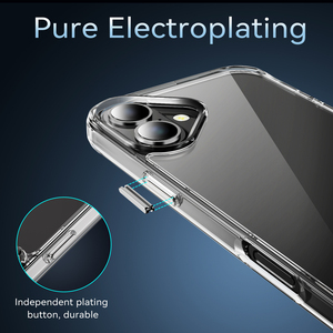 Siêu Mỏng Trong Suốt Cứng PC Trường Hợp Đối Với iPhone 16 13 12 11 Pro Max 14 15 Cộng Với Pha Lê Rõ Ràng Mỏng TPU Chống Sốc Bumper Bìa - Product Image 3