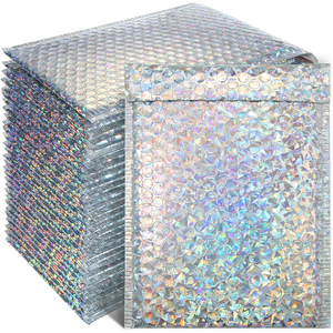 Fabricante <span class=keywords><strong>Precio</strong></span> bajo Pink Glitter Bubble Poly Mailing Express Polymailer para ropa Envío compostable Bolsas <span class=keywords><strong>de</strong></span> correo <span class=keywords><strong>de</strong></span> mensajería - Product Image 4