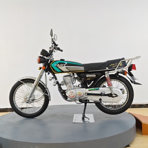 Moto de banlieue <span class=keywords><strong>125CC</strong></span> 4 temps, refroidissement naturel par air, norme Euro I, démarrage électrique, frein à tambour, vente en gros - Product Image 2