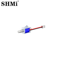 LY011D 5V/12V Kunci Solenoid Listrik Mini Tanpa Kunci Berlapis Nikel yang Diperkuat, Backset 60mm, Latch Stroke 4mm