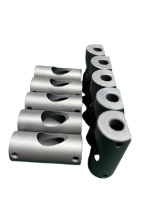 Pièces en acier à outils tournées sur commande CNC personnalisées |   Composants d'usinage CNC de précision Goupille à tenon avec trous latéraux Service OEM/ODM - Product Image 3