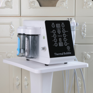 Machine de beauté faciale 6 en <span class=keywords><strong>1</strong></span>, machine de dermabrasion à jet de peau de visage avec <span class=keywords><strong>bulle</strong></span> thermique - Product Image 2