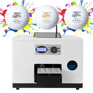 Sunika Automatic Golf Ball Printer Epson Original Printhead New Printing Technology Mobile APP Custom 12Pcs Golf Ball A3A4A5