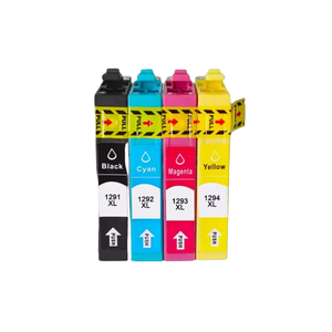 <span class=keywords><strong>Cartouche</strong></span> d'<span class=keywords><strong>encre</strong></span> compatible T1291 - T1294 T1291 pour imprimante <span class=keywords><strong>Epson</strong></span> Stylus <span class=keywords><strong>SX235W</strong></span> SX425W SX420W SX438W SX525WD SX535WD - Product Image 1