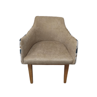 Style de bar créatif nordique sur mesure cafétéria Wlalnut jambe en bois massif Cafteria Bar salle à manger fauteuil