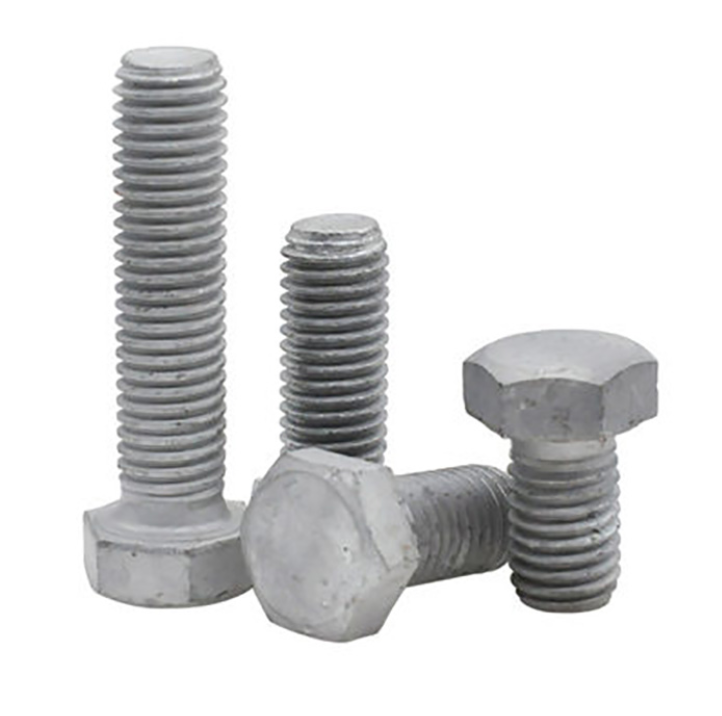 Hex Head Bolts Head Grade 4.8/ 8.8/ 10.9/ 12.9 DIN 933 Hexagon Heavy Hex BoltためMachinery