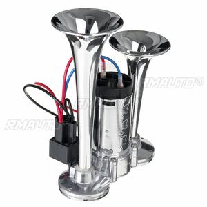 Bocina de Aire Súper Potente de 300DB con 2 Trompetas y Compresor de 12V para Coche, Camión, Barco, Tren - Claxon de Señalización Sonora para Automóvil - Product Image 5